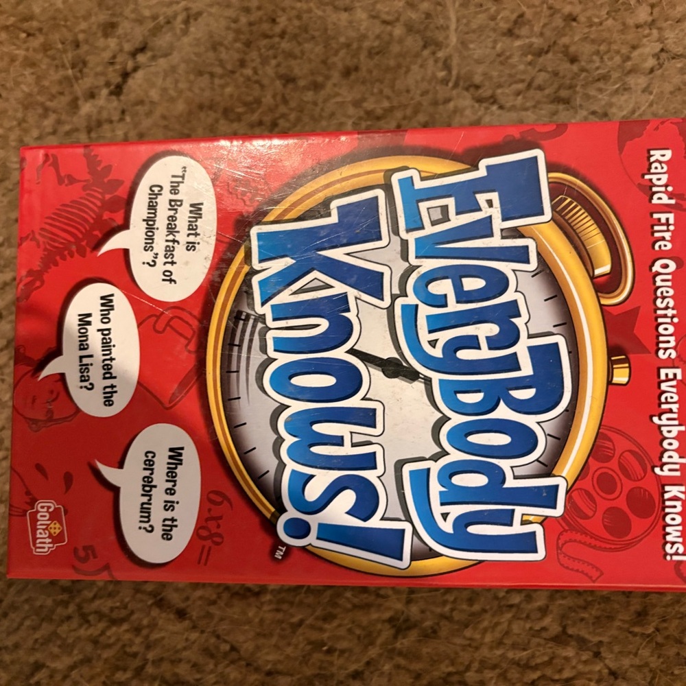 Everybody Knows Trivia Game